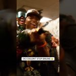 OG was ready for the champagne showers 🤣