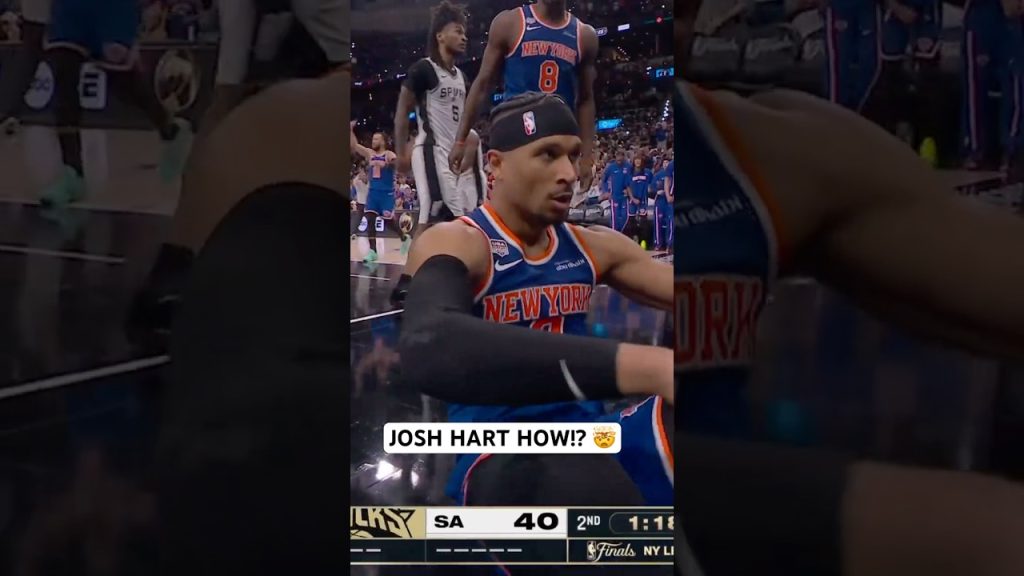 Josh Hart gets the wild And 1 to go!