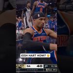 Josh Hart gets the wild And 1 to go!