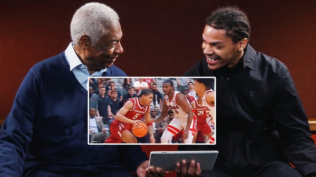 Oscar Robertson & Darius Acuff Jr. Break Down Each Other's Highlights & Game 👀