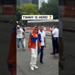 Timothée Chalamet is here at the Knicks championship parade 🏆