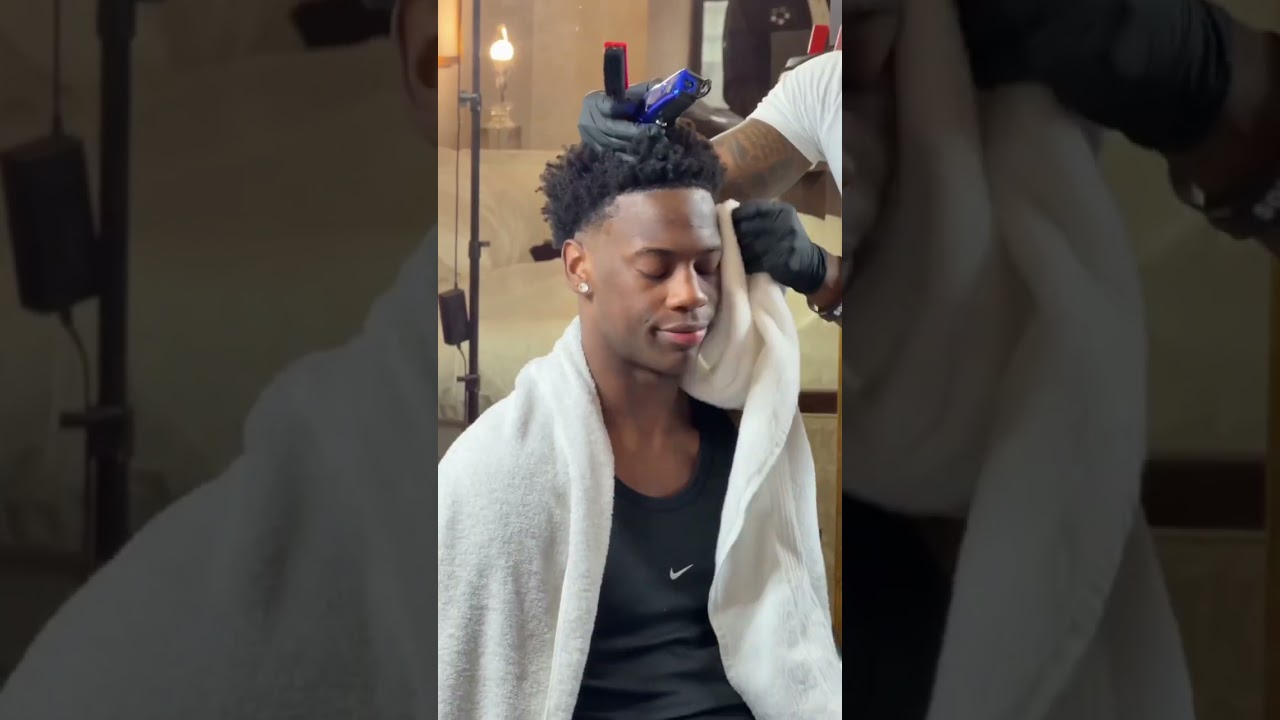💈 Come along as AJ gets his hair cut on Draft Day!