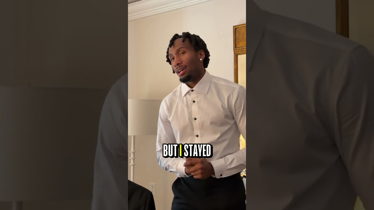 Darryn Peterson teases his suit – calm, like him 🙂‍↕️