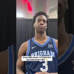 AJ Dybanta & NBA Players Advice given to him