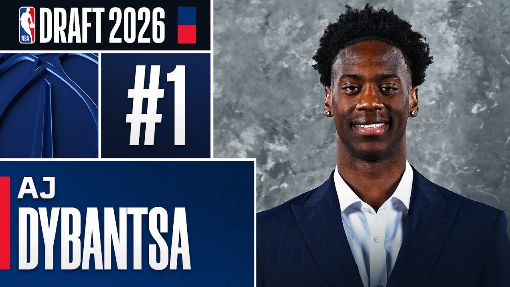 AJ Dybantsa goes #1 Overall to the Washington Wizards in the 2026 NBA Draft!