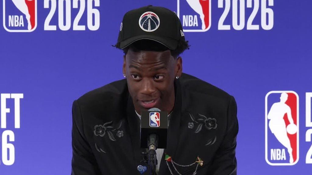 #1 Overall Pick AJ Dybantsa's 2026 NBA Draft Press Conference