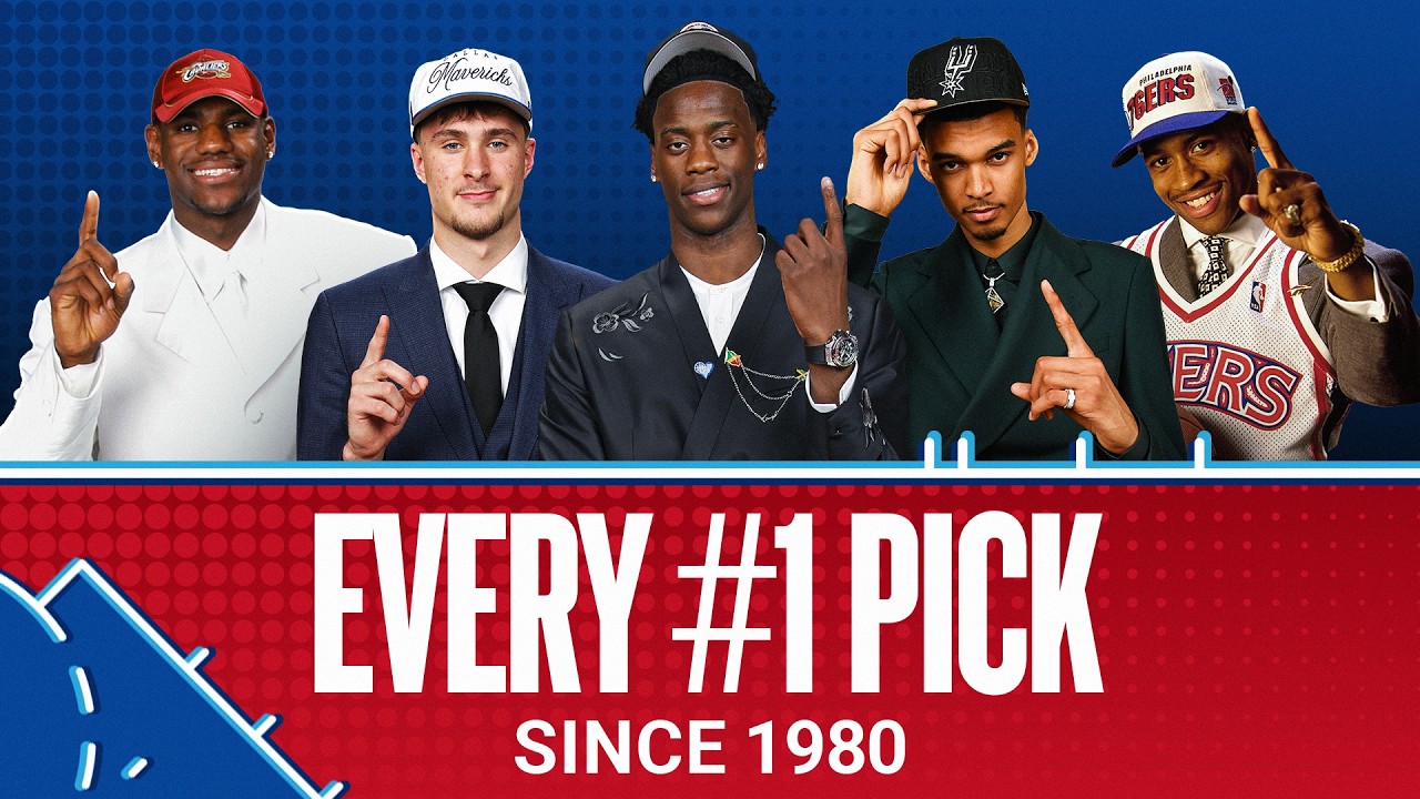 Every #1 Pick Since 1980 | AJ Dybantsa, Wembanyama, LeBron, Iverson and MORE!