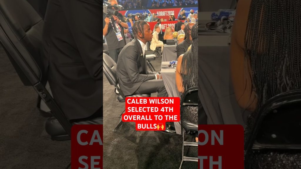 Caleb Wilson goes 4th Overall in the 2026 NBA Draft to the Chicago Bulls