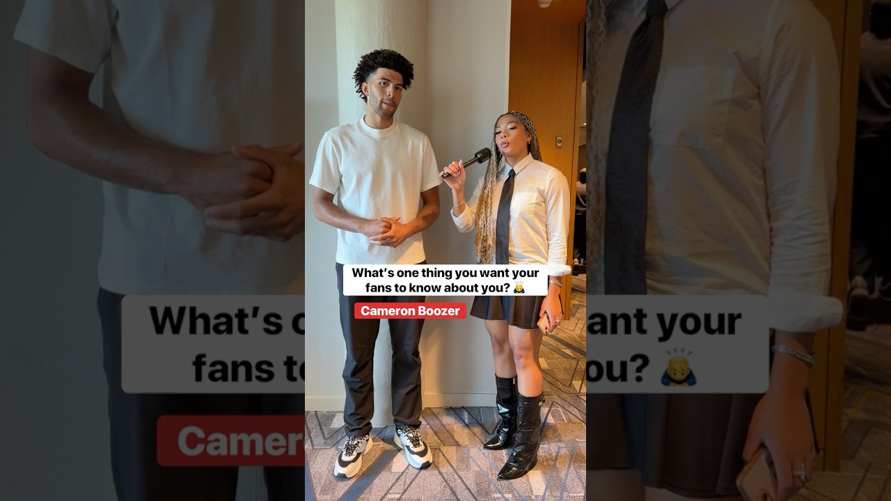 What the 2026 NBA Draft prospects want you 🫵 to know about them!
