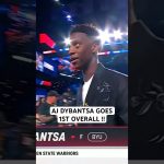AJ Dybantsa goes 1st overall in the 2026 NBA Draft