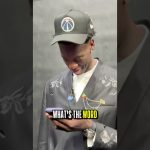 AJ Dybantsa gets a call from Trae Young