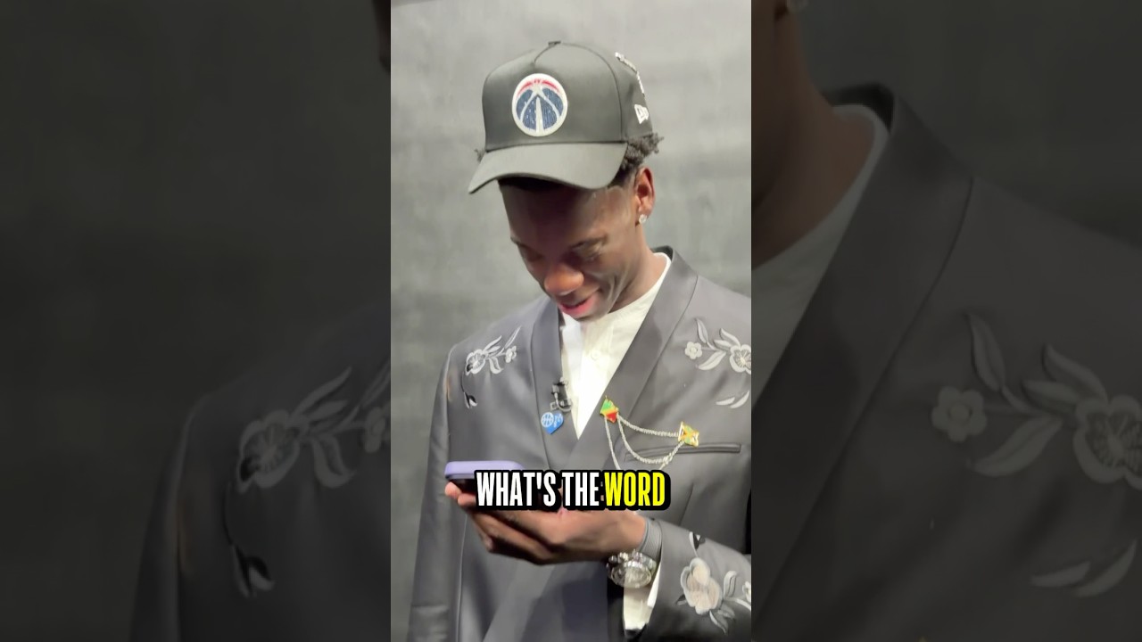 AJ Dybantsa gets a call from Trae Young