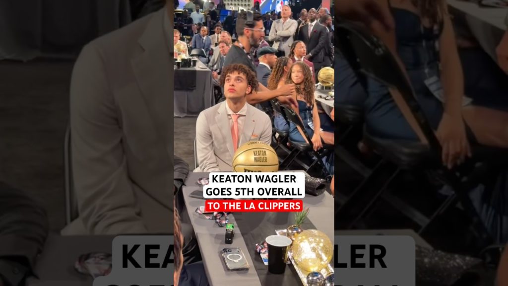LA Clippers select Keaton Wagler 5th overall in the 2026 NBA Draft