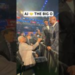 AJ Dybantsa meets Oscar Robertson at the 2026 NBA DRAFT 🤝