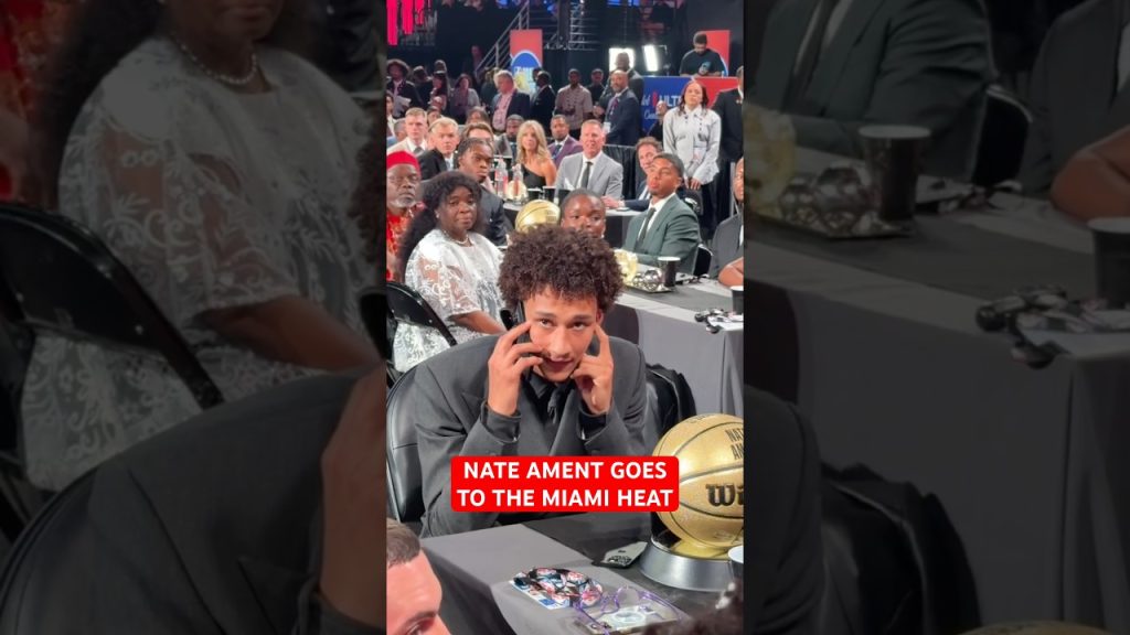Nate Ament goes 13th to the Miami Heat in the 2026 NBA Draft