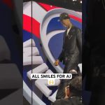 AJ Dybantsa is full of excitement after going 1st overall