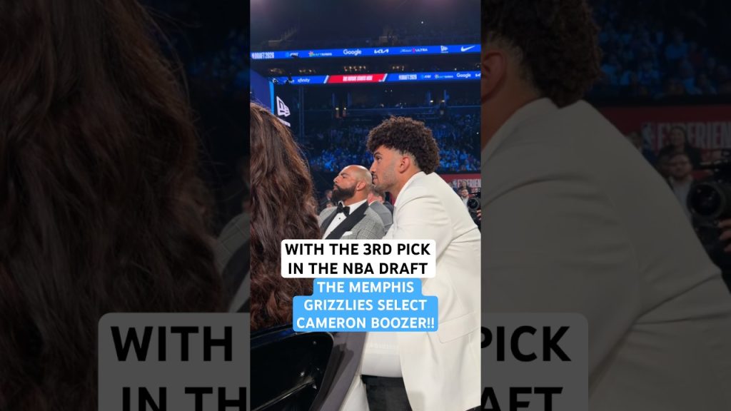 Cameron Boozer to the Memphis Grizzlies