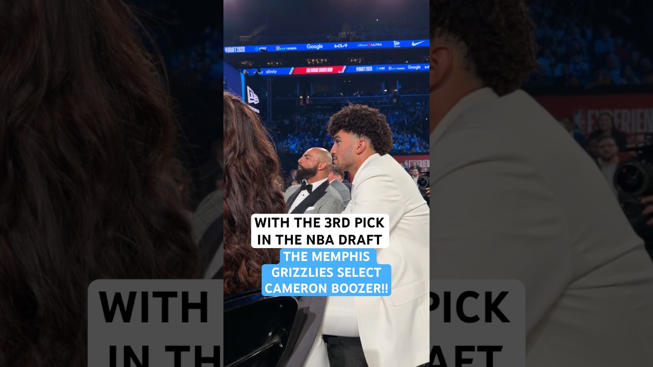 Cameron Boozer to the Memphis Grizzlies