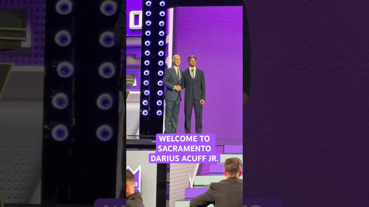 Darius Acuff Jr. selected 7th by the Sacramento Kings in the 2026 NBA Draft