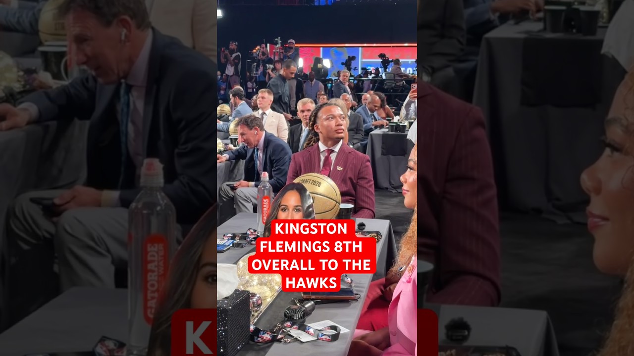 Kingston Flemings selected 8th by the Atlanta Hawks