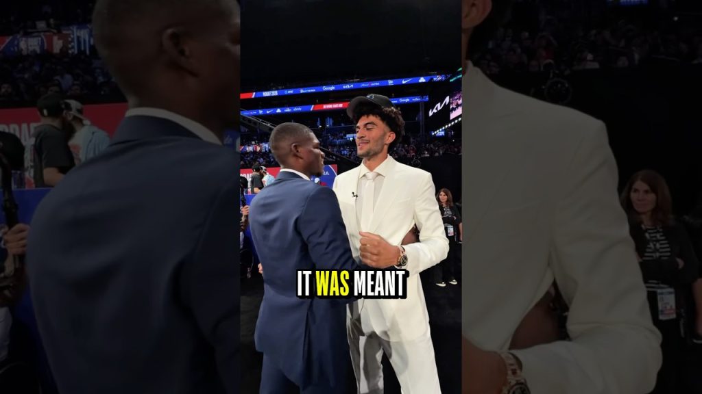 Cam Boozer meets his new Memphis Grizzlies teammate Cedric Coward!!