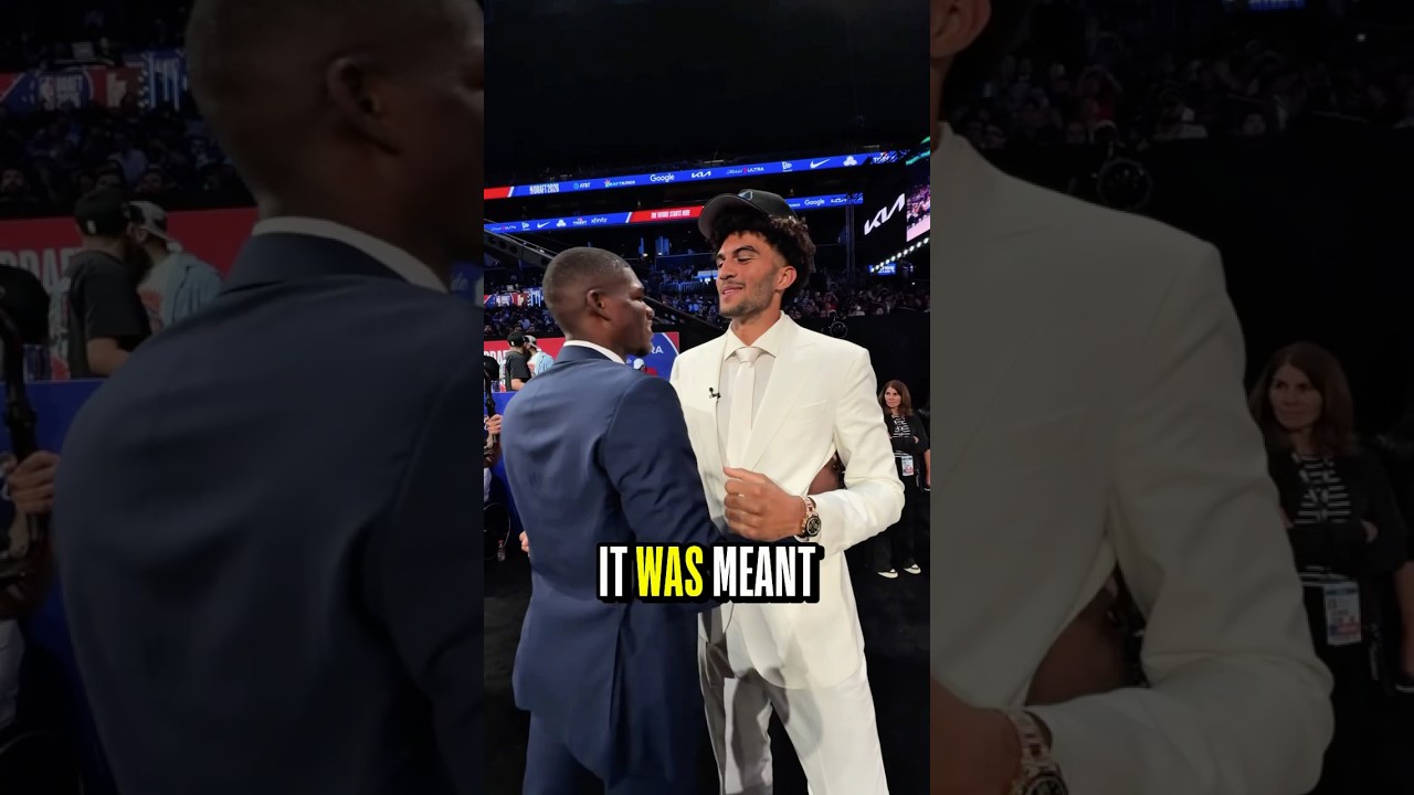 Cam Boozer meets his new Memphis Grizzlies teammate Cedric Coward!!