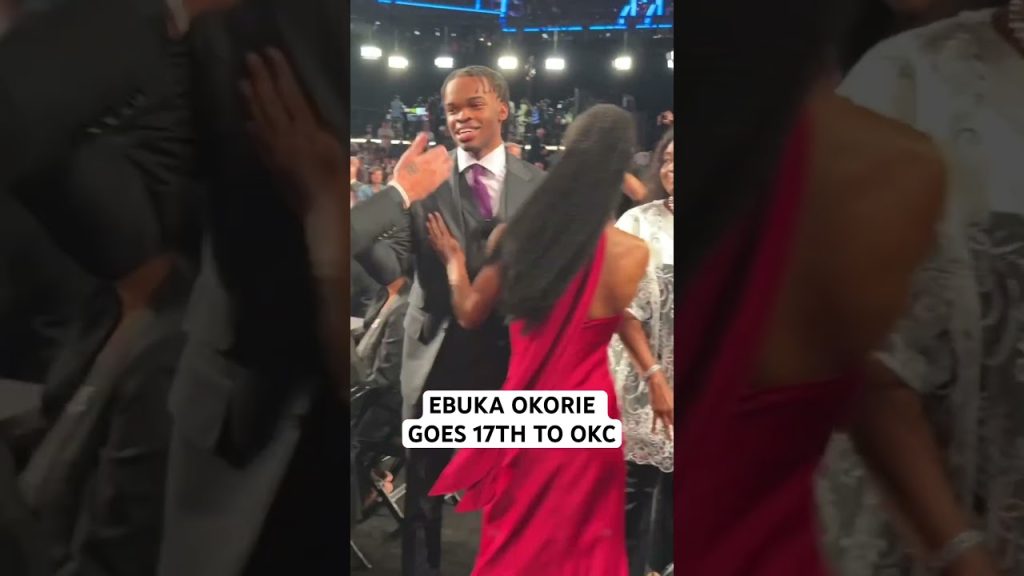 Ebuka Okorie selected 17th overall by the OKC Thunder in the 2026 NBA Draft