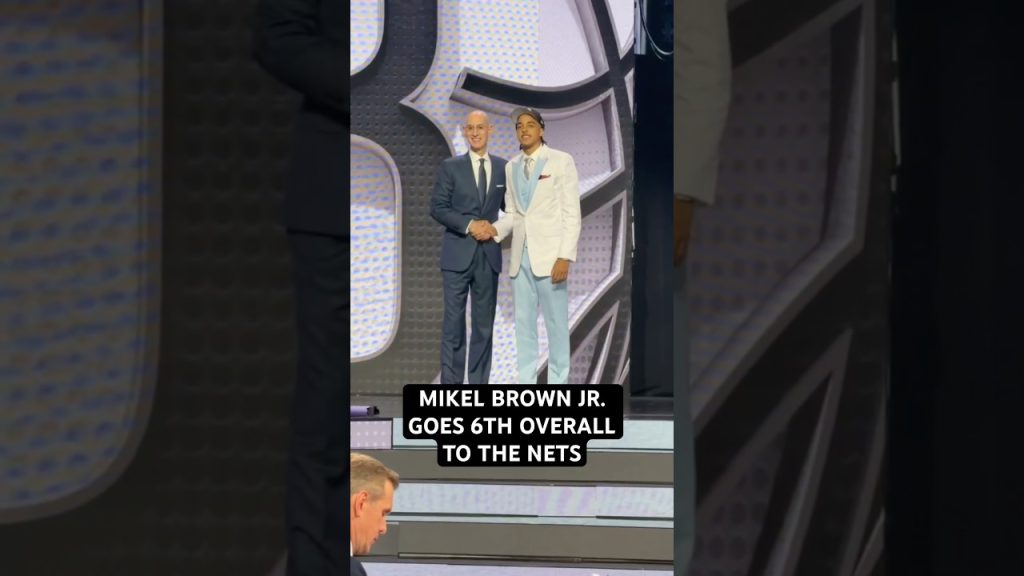 Mikel Brown Jr. selected 6th overall by the Brooklyn Nets in the 2026 NBA Draft