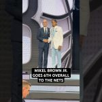 Mikel Brown Jr. selected 6th overall by the Brooklyn Nets in the 2026 NBA Draft