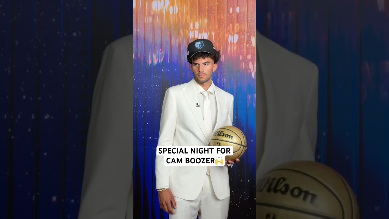 Cameron Boozer’s full night at the NBA Draft