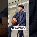Cameron Boozer at the NBA Draft Media Circuit