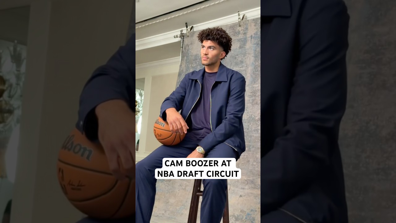 Cameron Boozer at the NBA Draft Media Circuit