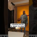 Labaron Philon Jr. ready to hoop 😂🏀