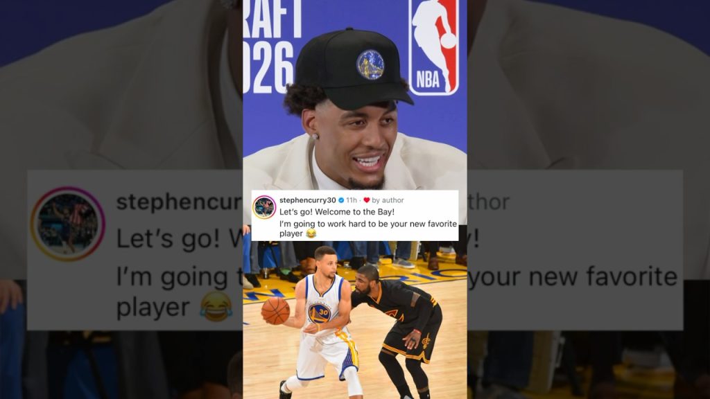 Steph Curry is going to win Yaxel Lendeborg over 😂