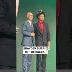 Brayden Burries goes 10th overall to the Milwaukee Bucks in the 2026 NBA Draft