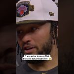 Jalen Brunson has some jokes for his dad 😂