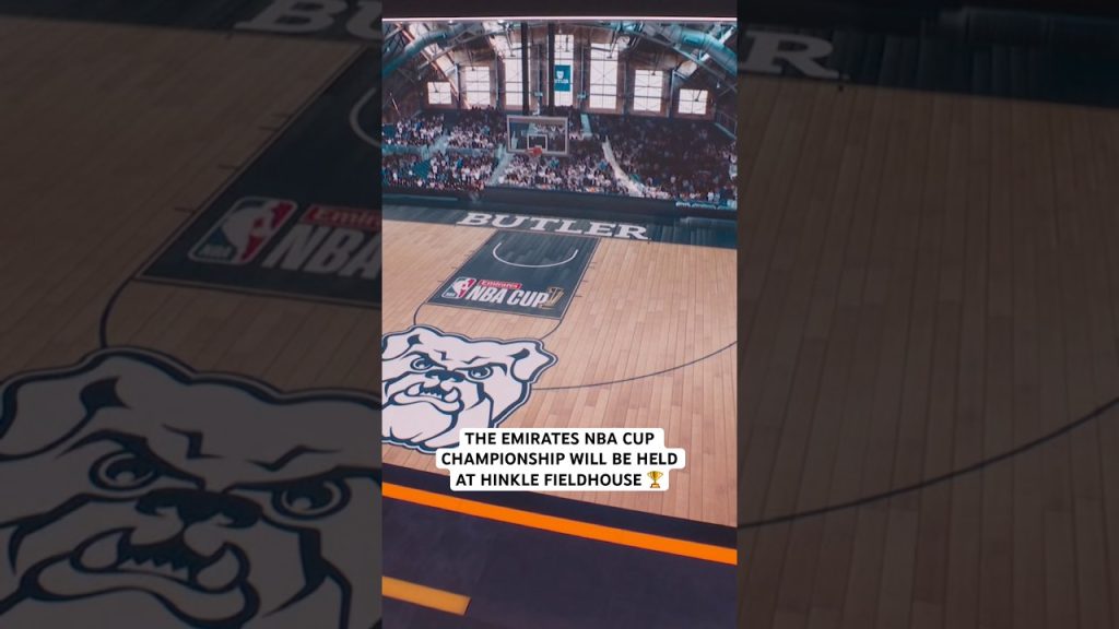 The @emirates NBA Cup championship will be held at Hinkle Fieldhouse 🏆