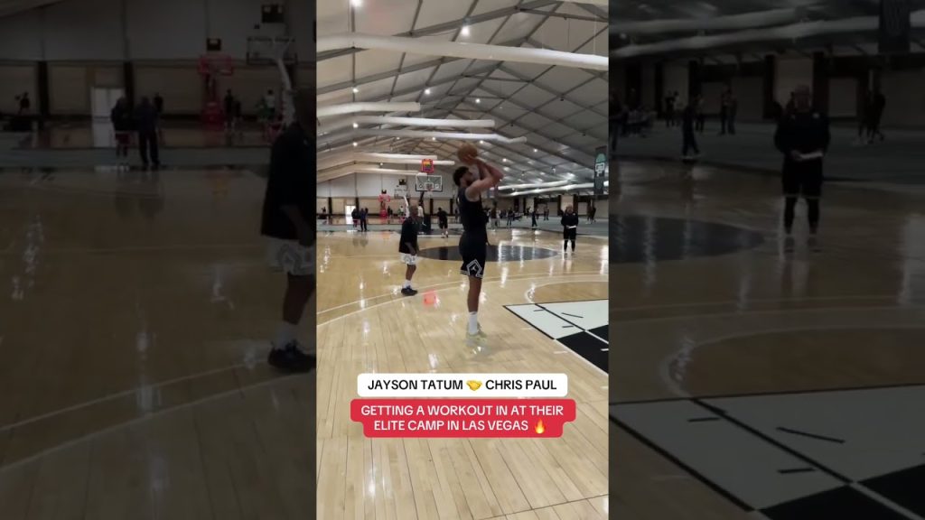 JT and CP3 going bucket for bucket 🥵
