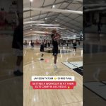 JT and CP3 going bucket for bucket 🥵
