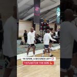 Jayson Tatum with the walk off winner against the high-schoolers at Elite Camp in Las Vegas! 🔥