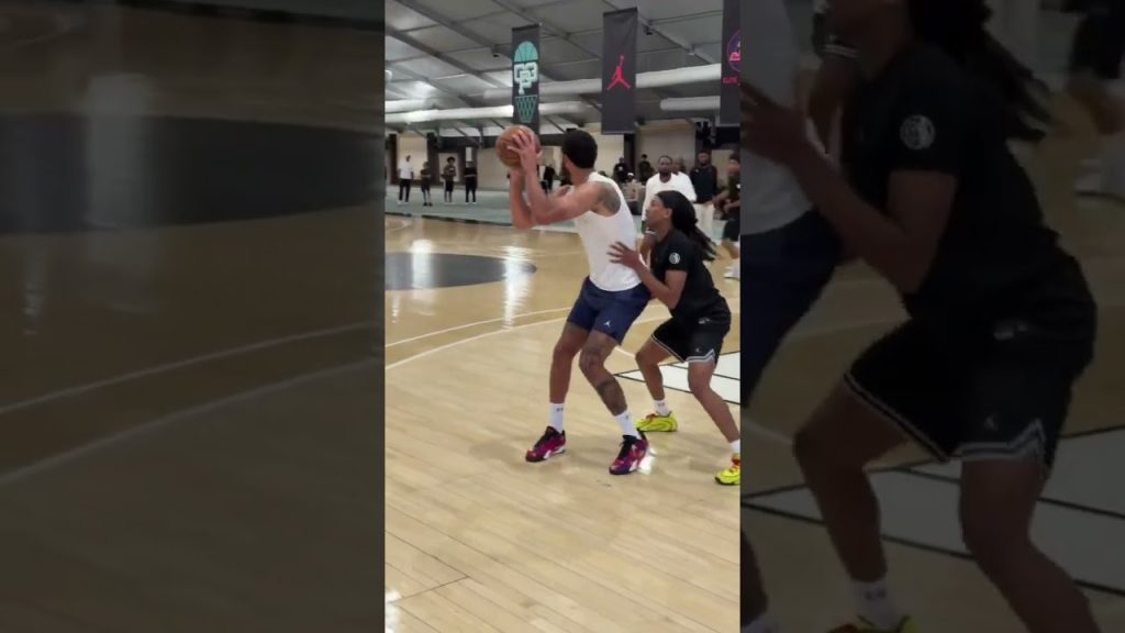 Chris Paul and Jayson Tatum go to work against the high-schoolers at their Elite Camp in Las Vegas 🏀