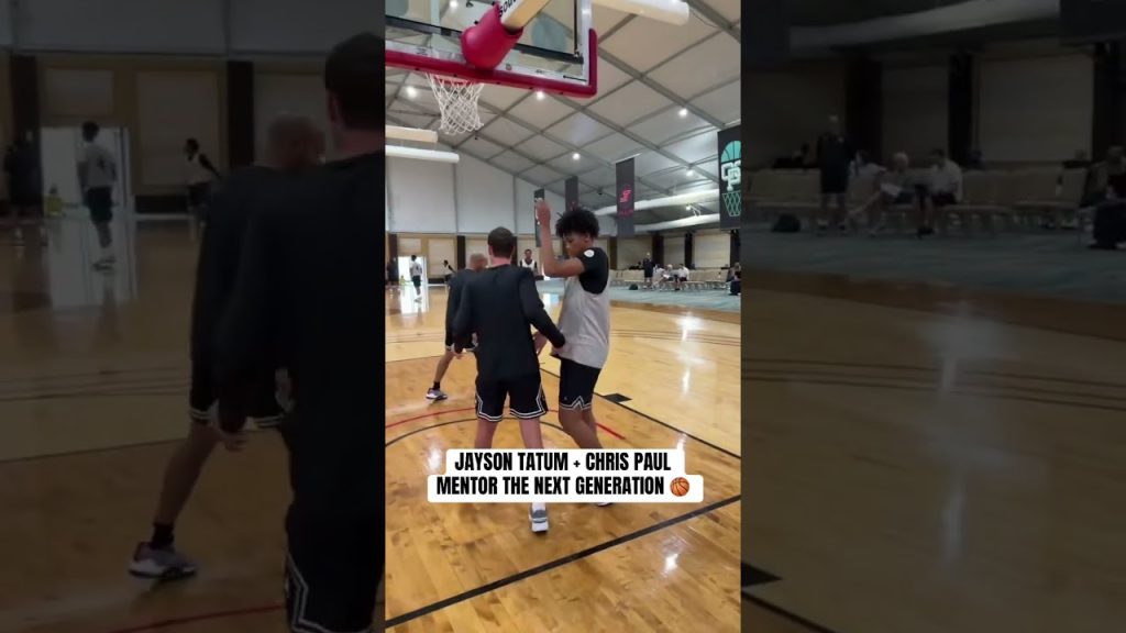 JT & CP3 mentor the next generation of guards & forwards at their Elite Camp in Las Vegas! 🏀