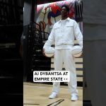 AJ Dybantsa Visits the Empire State Building