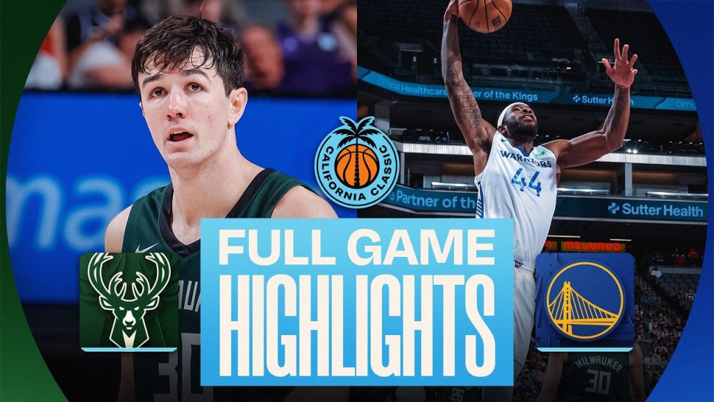 BUCKS vs WARRIORS | CALIFORNIA CLASSIC | FULL GAME HIGHLIGHTS | July 4, 2026