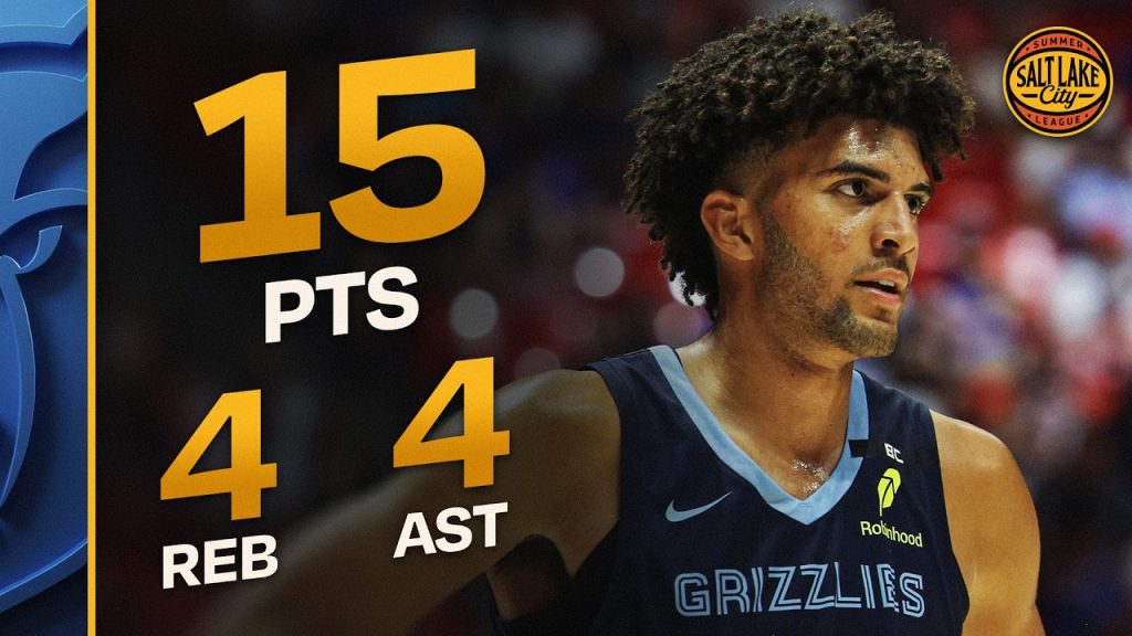 Cam Boozer SHINED with 15 PTS in his Summer League Debut | July 4, 2026