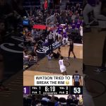 Anton Watson detonates at the rim 💥 😮‍💨