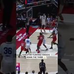 Kingston Flemings knocks down the triple for his first NBA Summer League basket 👌
