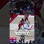 The No. 2 overall pick, Darryn Peterson put on a show in his Salt Lake City Summer League Debut 🍿