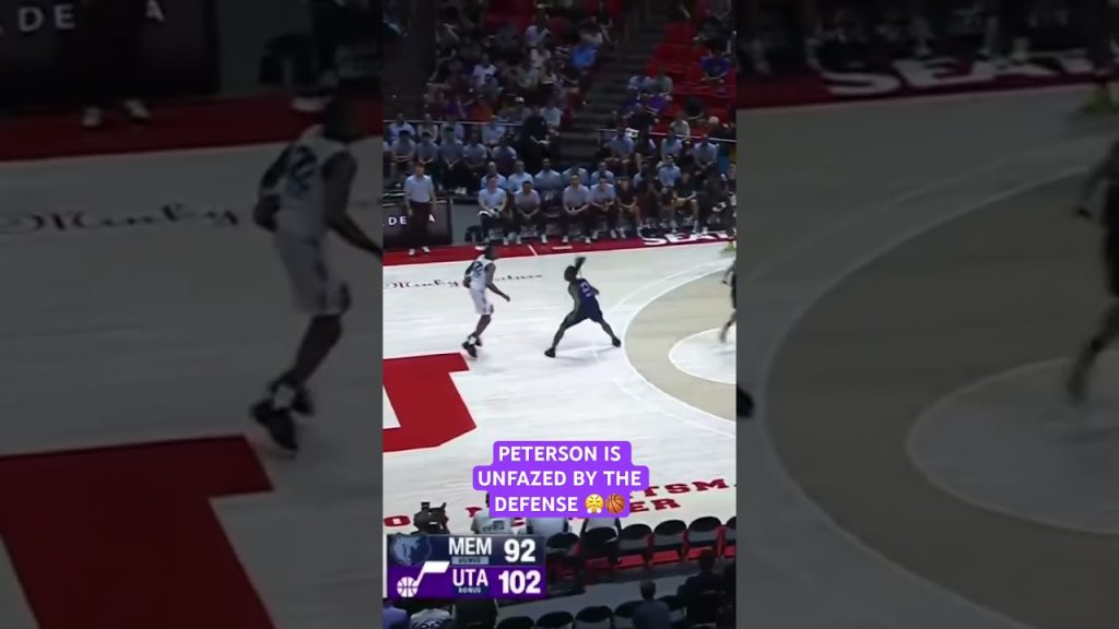 Darryn Peterson knocks down the pull up 3