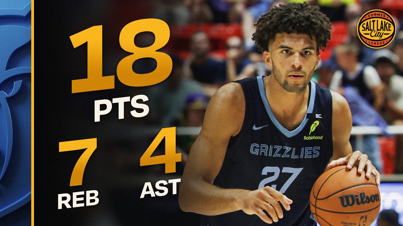 Cameron Boozer Drops 18 PTS & 7 REB vs. Jazz in the Salt Lake City Summer League | July 6, 2026